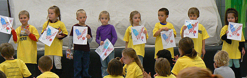 Buddy Poppy Kindergarten winners